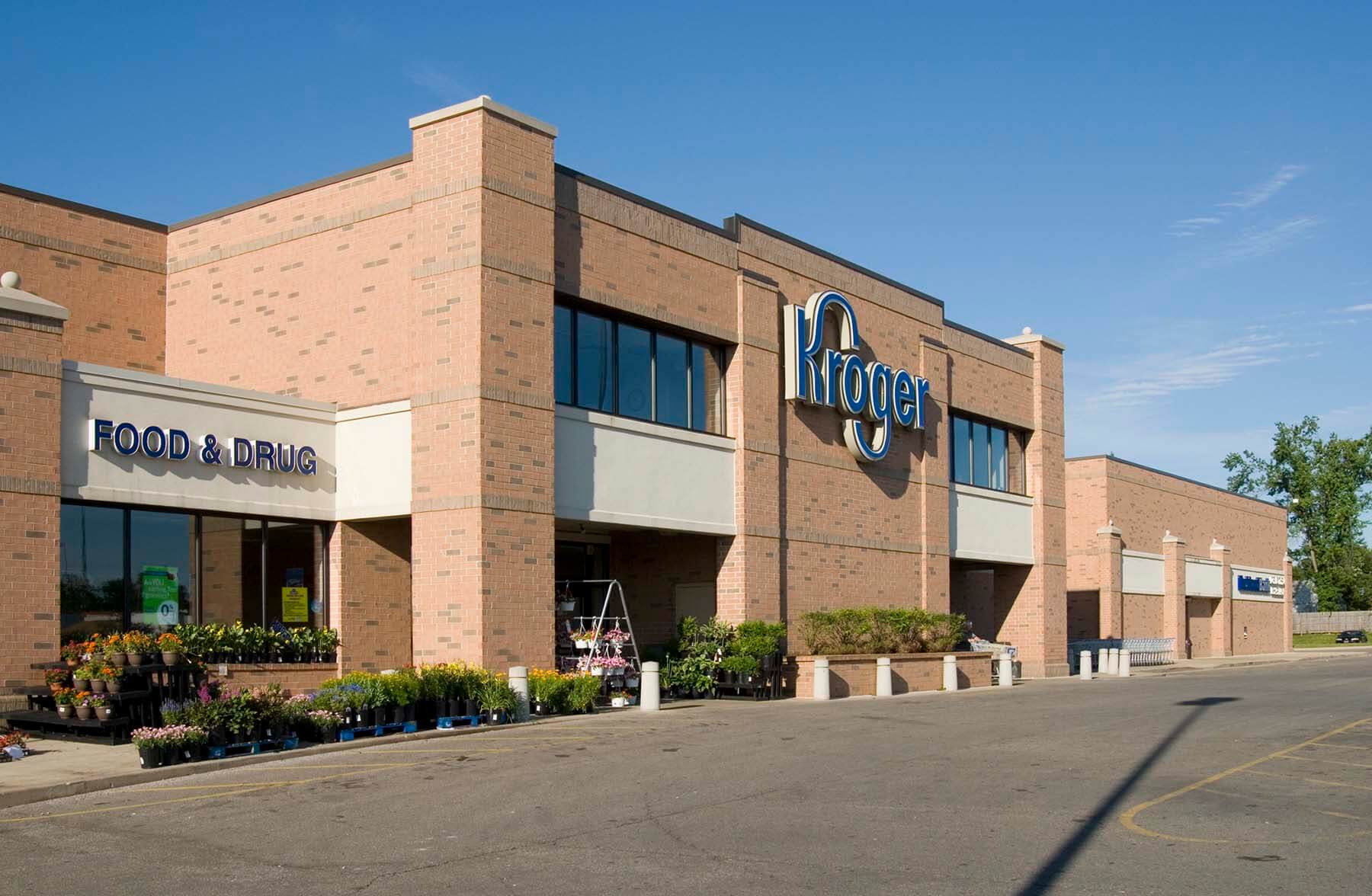Exterior of Kroger