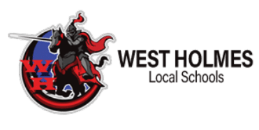 West Holmes Local Schools logo.